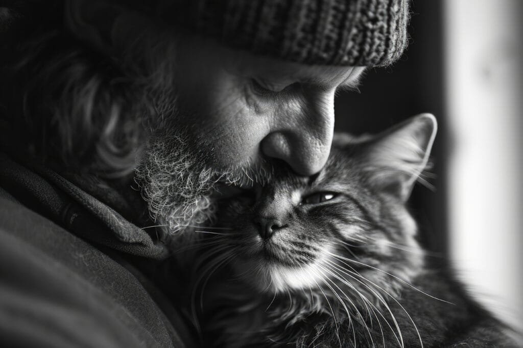 38noirblancportraitpersonkissing portraitsanimaliers portraitsanimaliers 38 noir blanc portrait person kissing