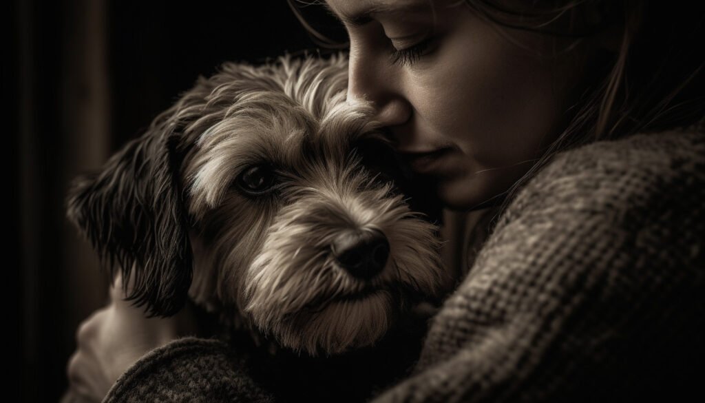 girl-embracing-cute-terrier